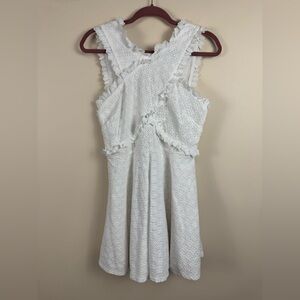 Millie Mackintosh White Eyelet Dress